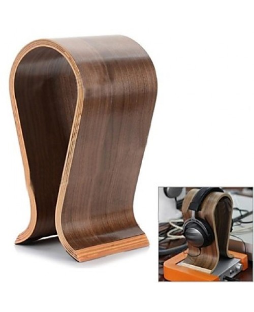 Hot Sale Fashionable WoodenU-Shaped Headphone Disp...