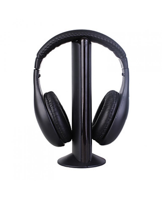 MH2001 Headphone 3.5mm Over Ear 5 in 1 Wireless With Microphone FM Radio for MP3/PC/TV