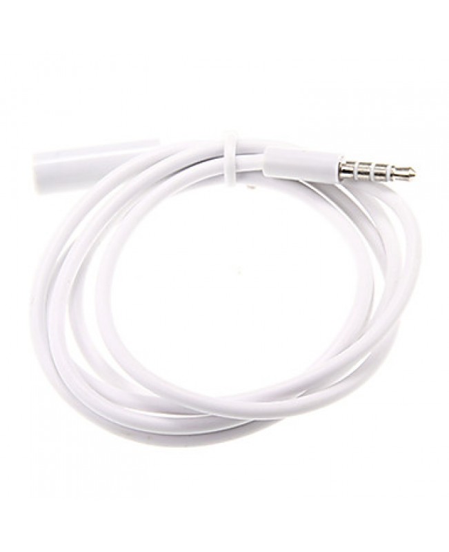 1m 3.28FT Audio 3.5mm Male to Audio 3.5mm Female Stereo Earphone Cable