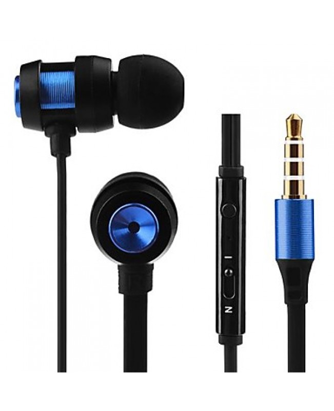  -JL701 3.5mm Noise-Cancelling With Mike Volume Control in-ear Earphone for and Other Phones(Assorted Colors)