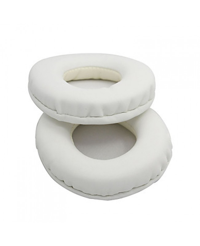 Replacement Ear Pad 80mm Cushions White for ATH-WS99 ATH-WS70 ATH-WS77 MDR-V55 Headphones etc