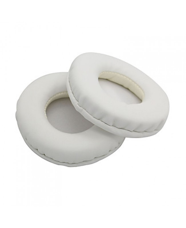 Replacement Ear Pad 80mm Cushions White for ATH-WS99 ATH-WS70 ATH-WS77 MDR-V55 Headphones etc