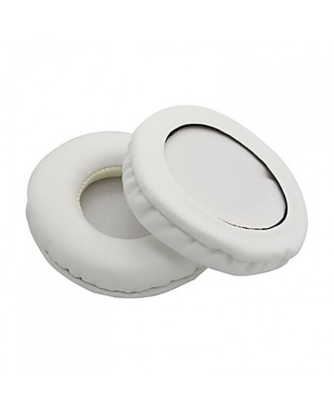 Replacement Ear Pad 80mm Cushions White for ATH-WS99 ATH-WS70 ATH-WS77 MDR-V55 Headphones etc