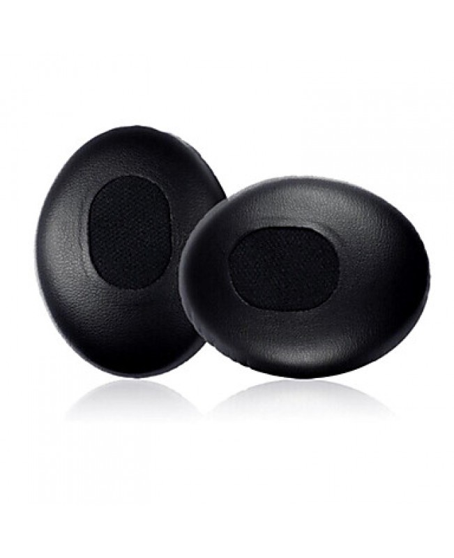 PU Leather Ear Pads Cushions for3 QC3 On-Ear OE Headphones